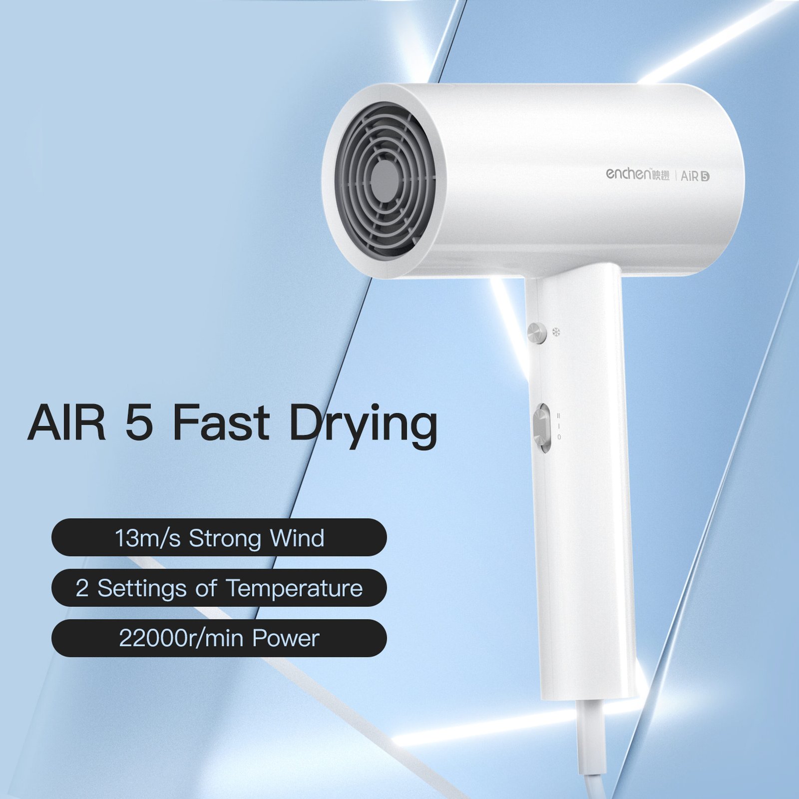 Secador de Cabello Enchen AIR 5 - Imagen 2