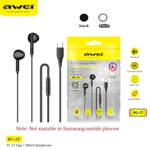 Auriculares Awei PC-1T Alambricos