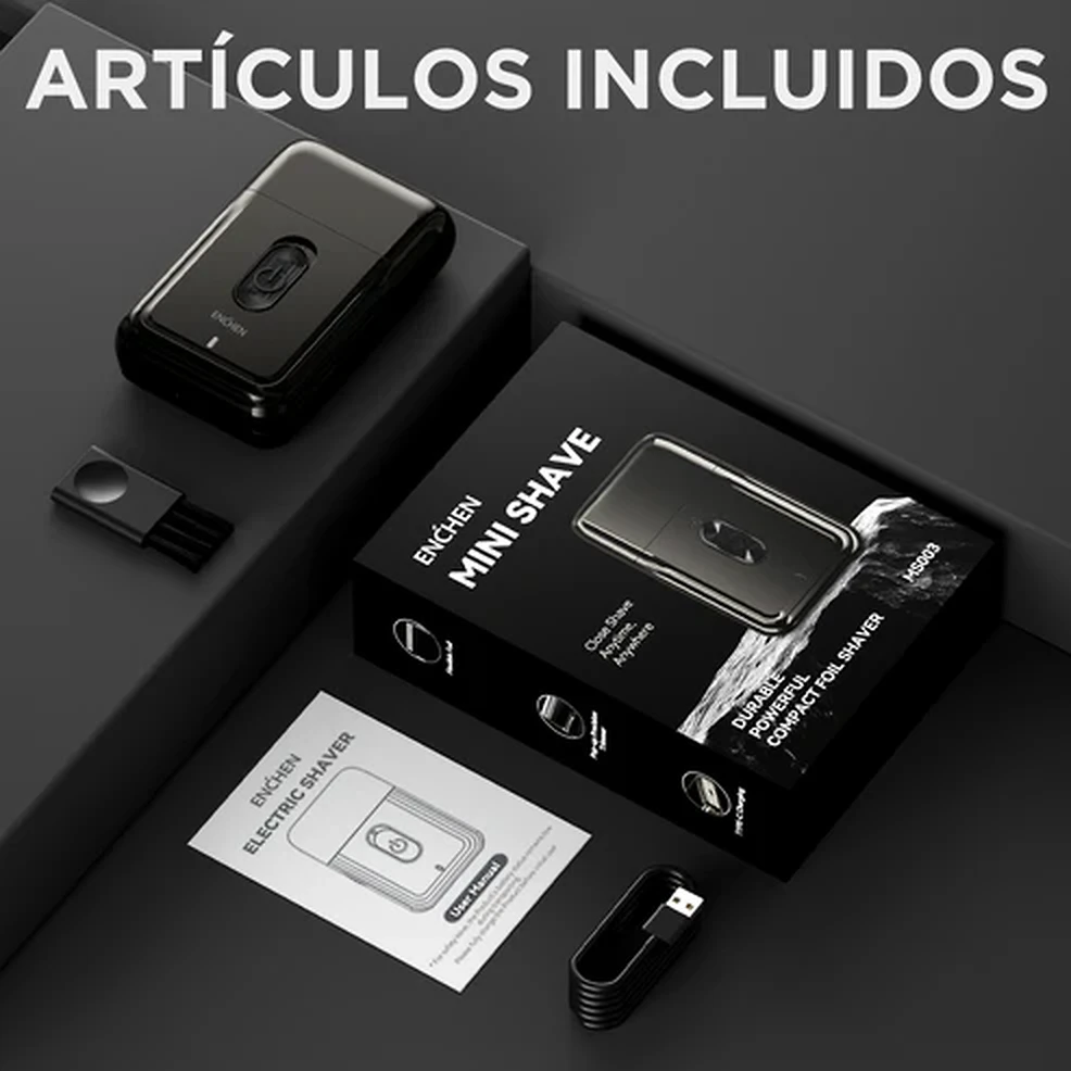 Mini Afeitadora Portatil Enchen - MS003 - Imagen 20