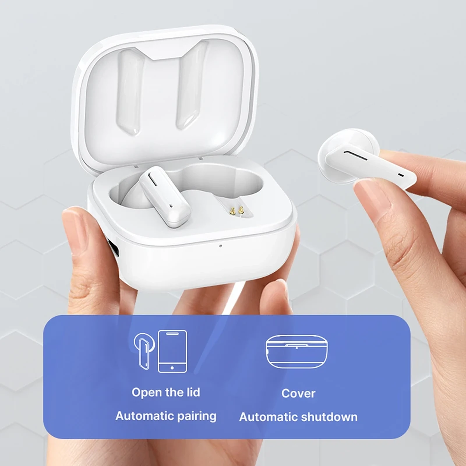 Auriculares Inalámbricos Awei T36 con Cancelación de Ruido y Micrófono para Deportes - Imagen 3