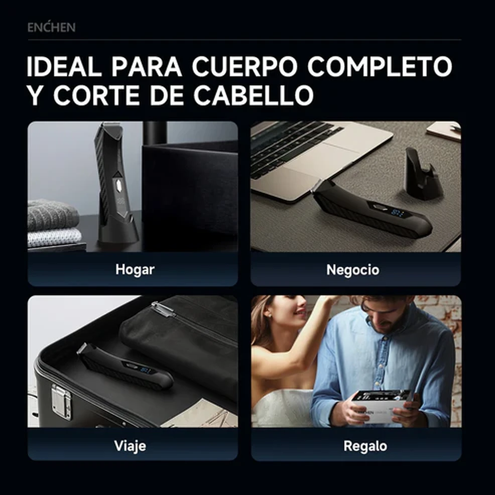 Enchen SPARK 2 - Recortadora Multifuncional Intimo - Imagen 9
