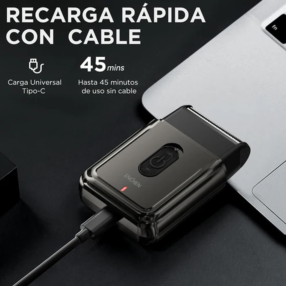 Mini Afeitadora Portatil Enchen - MS003 - Imagen 16