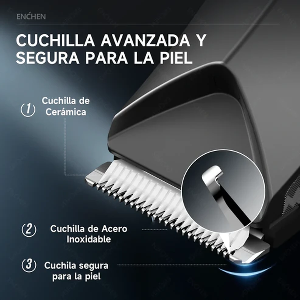 Enchen SPARK 2 - Recortadora Multifuncional Intimo - Imagen 13