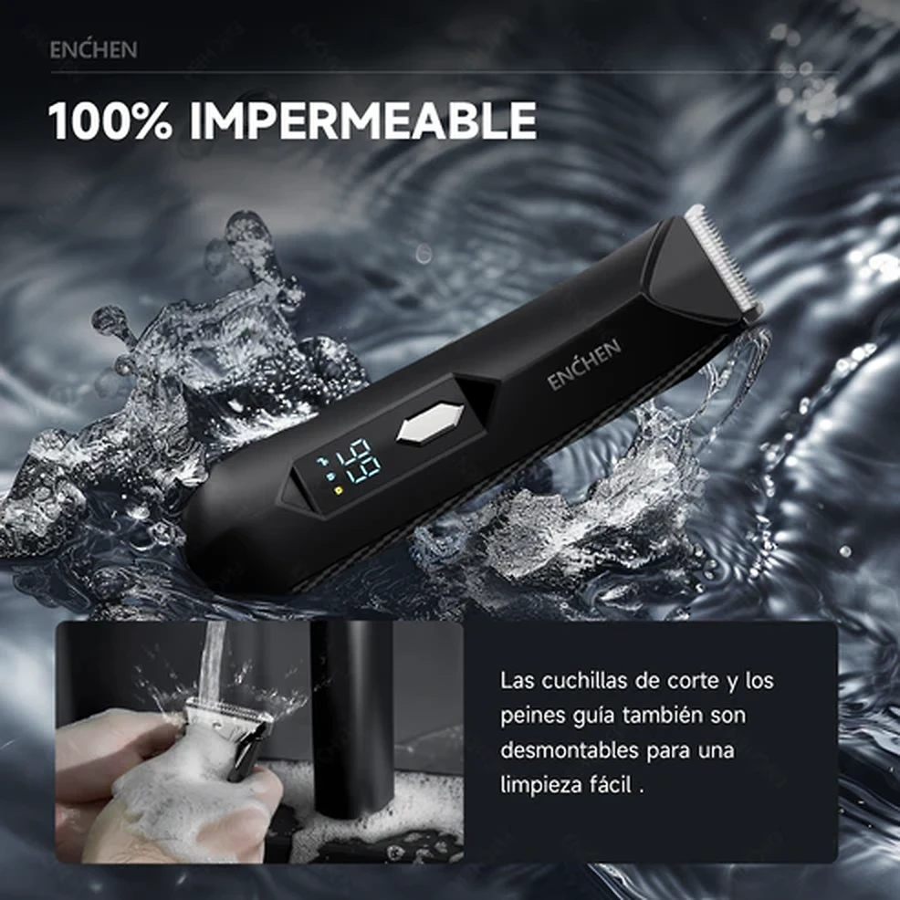 Enchen SPARK 2 - Recortadora Multifuncional Intimo - Imagen 14