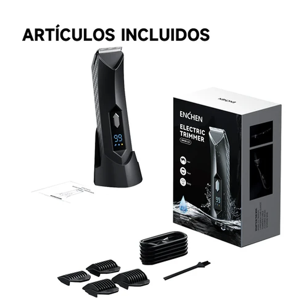 Enchen SPARK 2 - Recortadora Multifuncional Intimo - Imagen 20