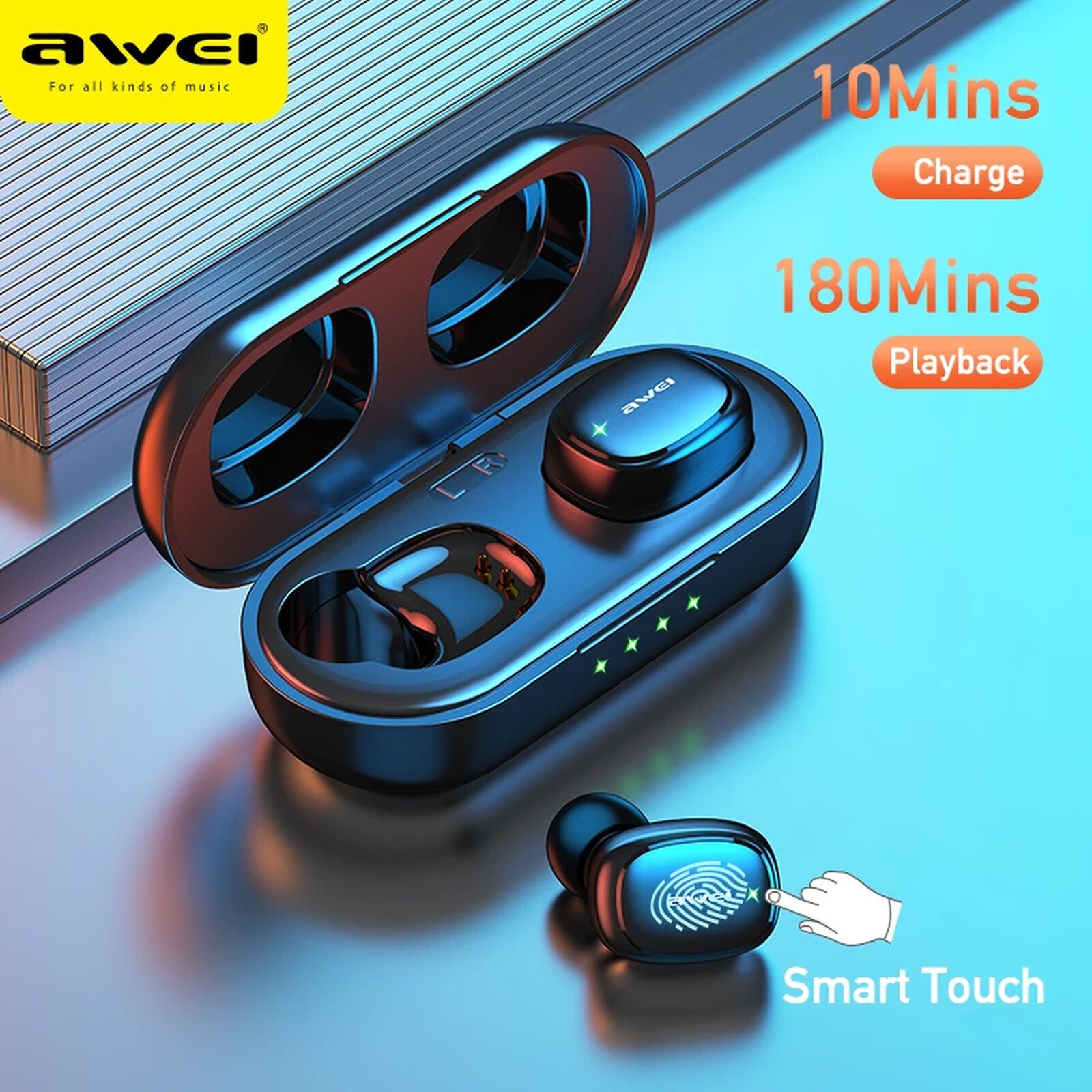 Awei T13 Pro Bluetooth 5.3 - Imagen 11