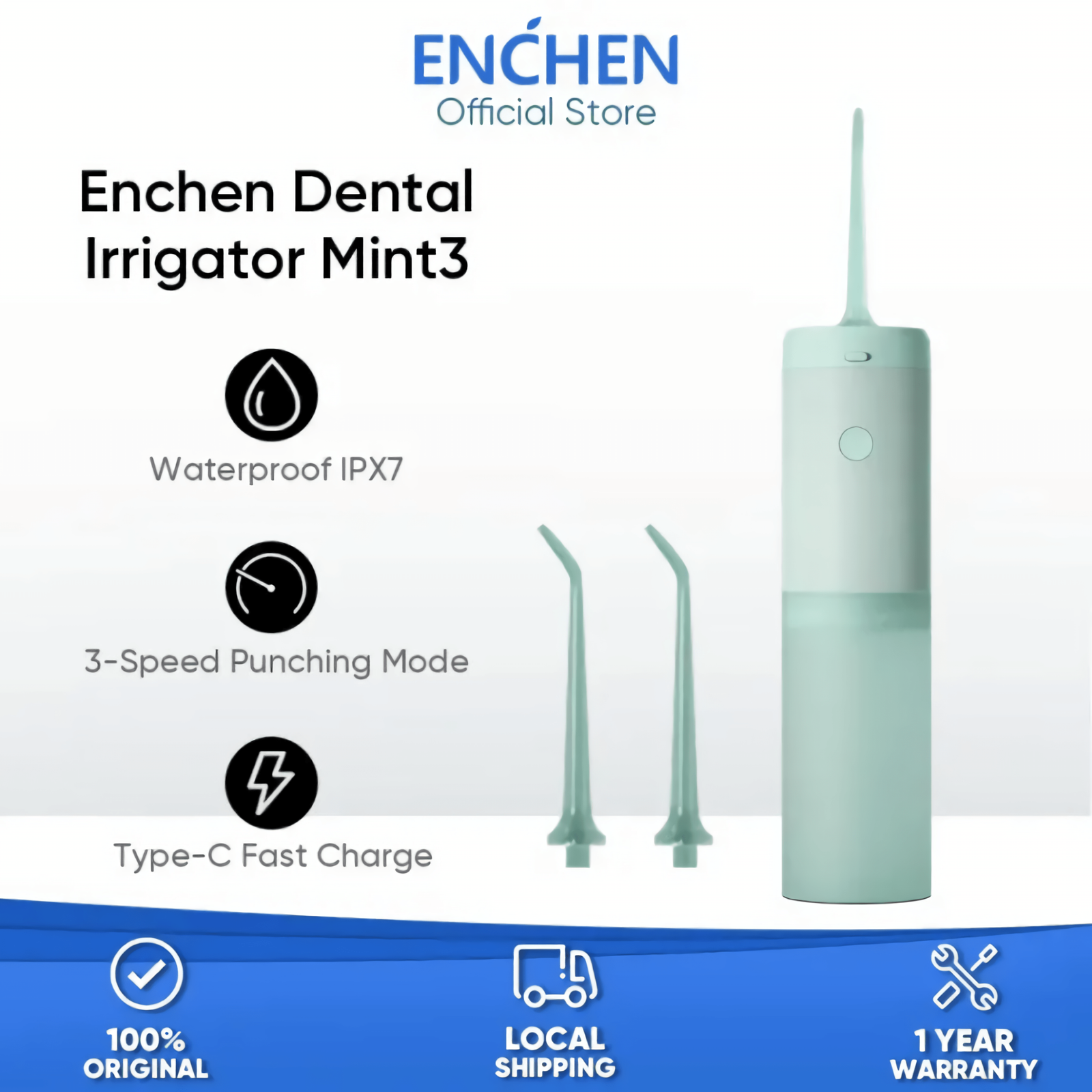 Irrigador Eléctrico Dental Enchen Mint 3 - Imagen 5