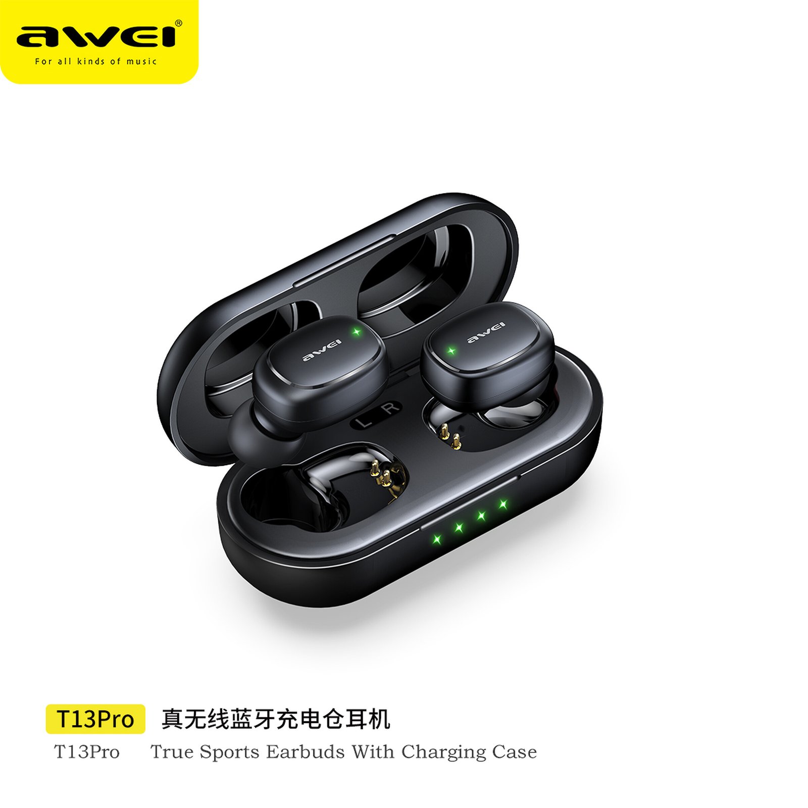 Awei T13 Pro Bluetooth 5.3 - Imagen 5