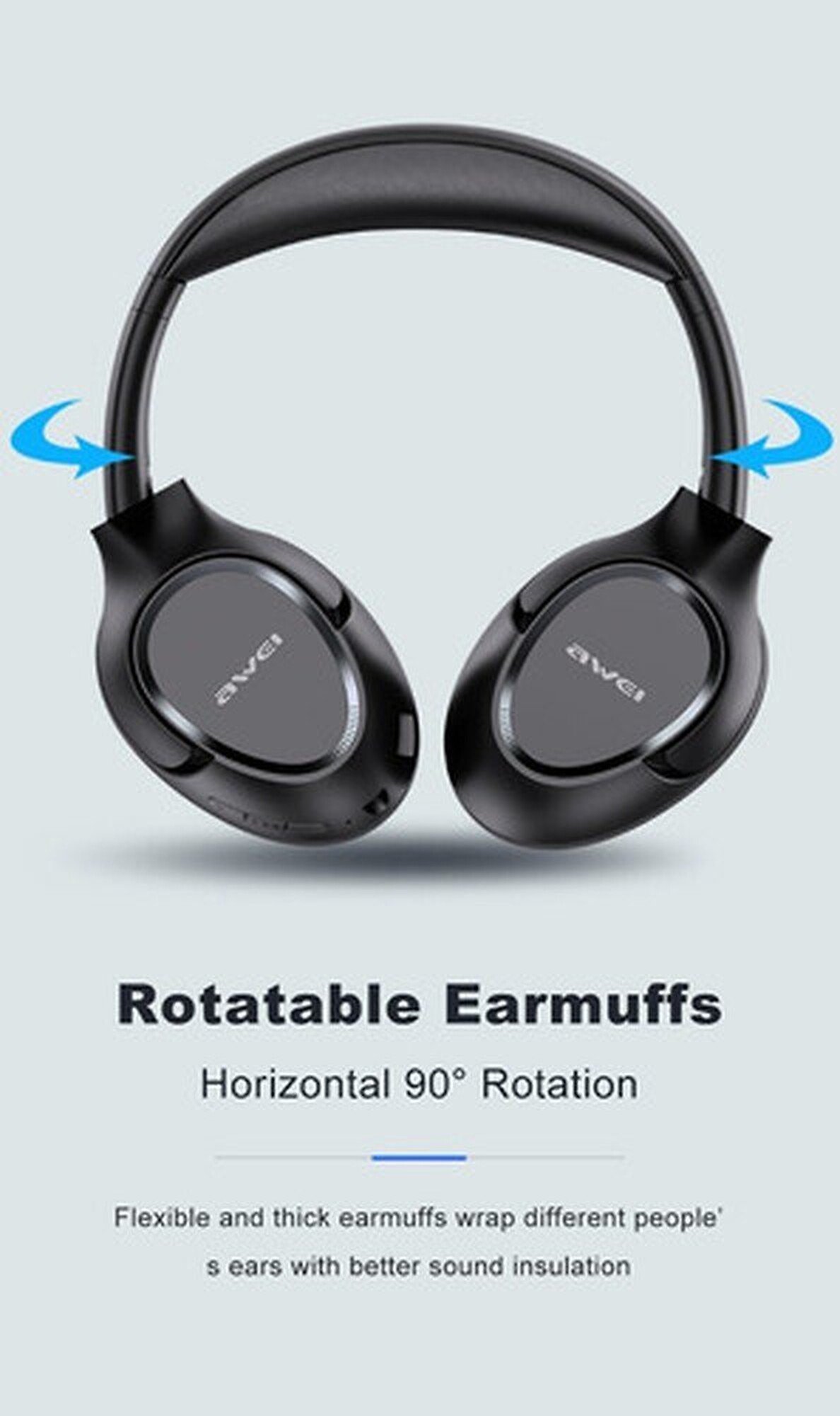 Audifonos Inalambricos Estereo A770bl Headphones - Imagen 4