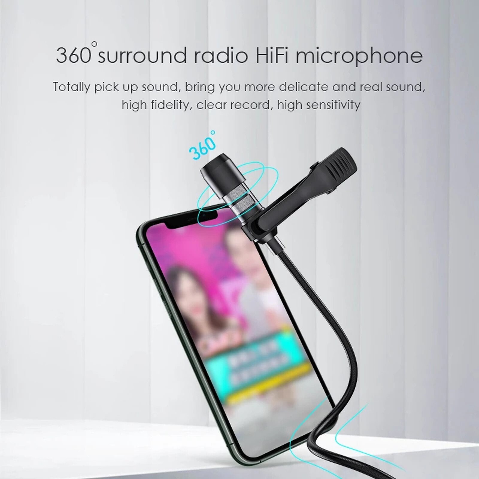 Microfono MK1 AWEI con Cancelación de ruido - Imagen 2
