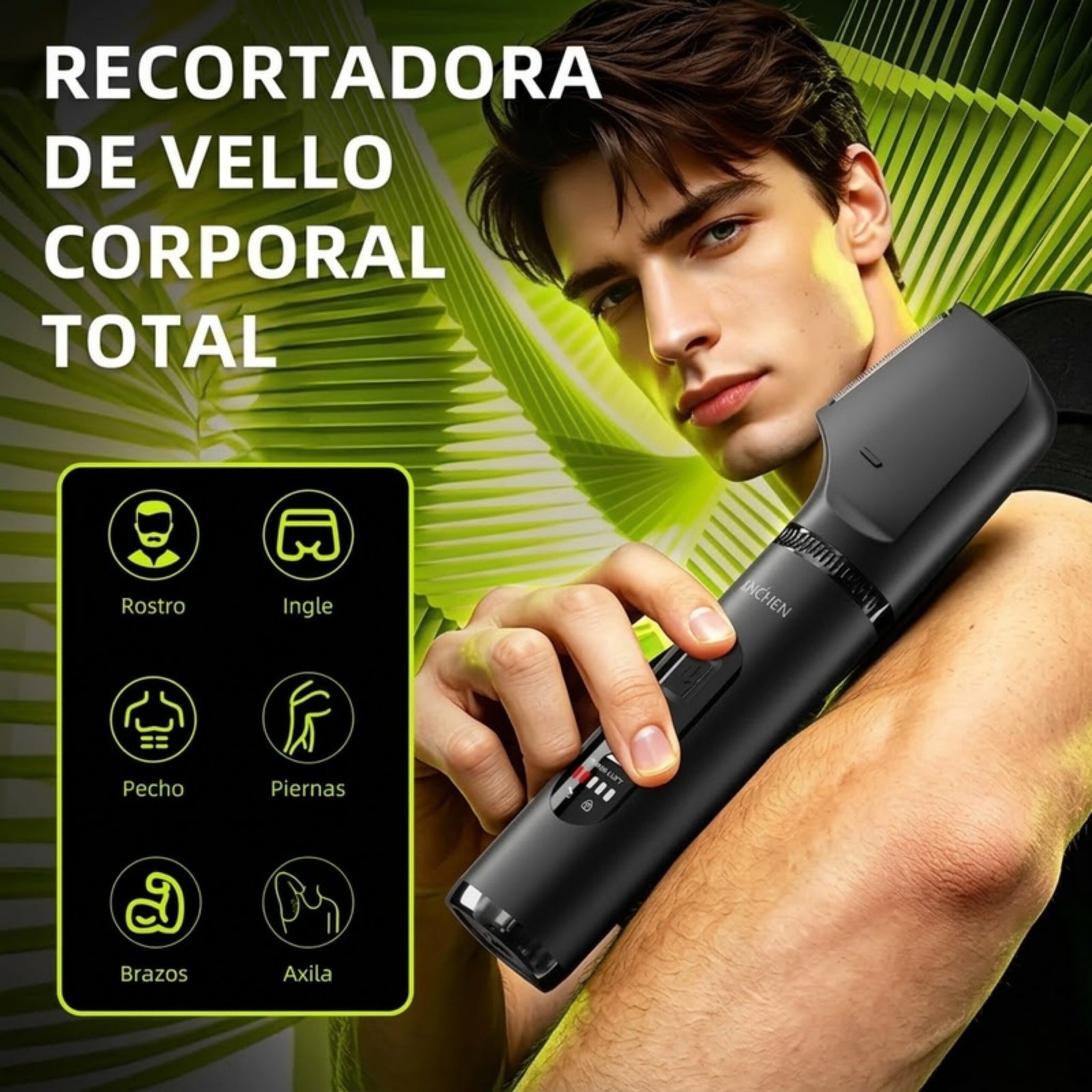 Depiladora multifuncional Enchen A7 Plus - Negro - Imagen 3