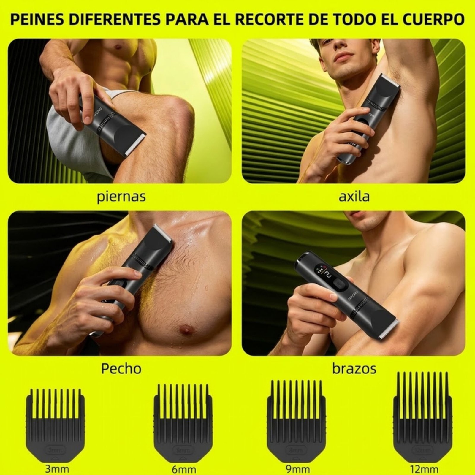Depiladora multifuncional Enchen A7 Plus - Negro - Imagen 5