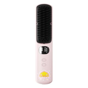 Peine alisador de cabello Duck H1 - Rosado