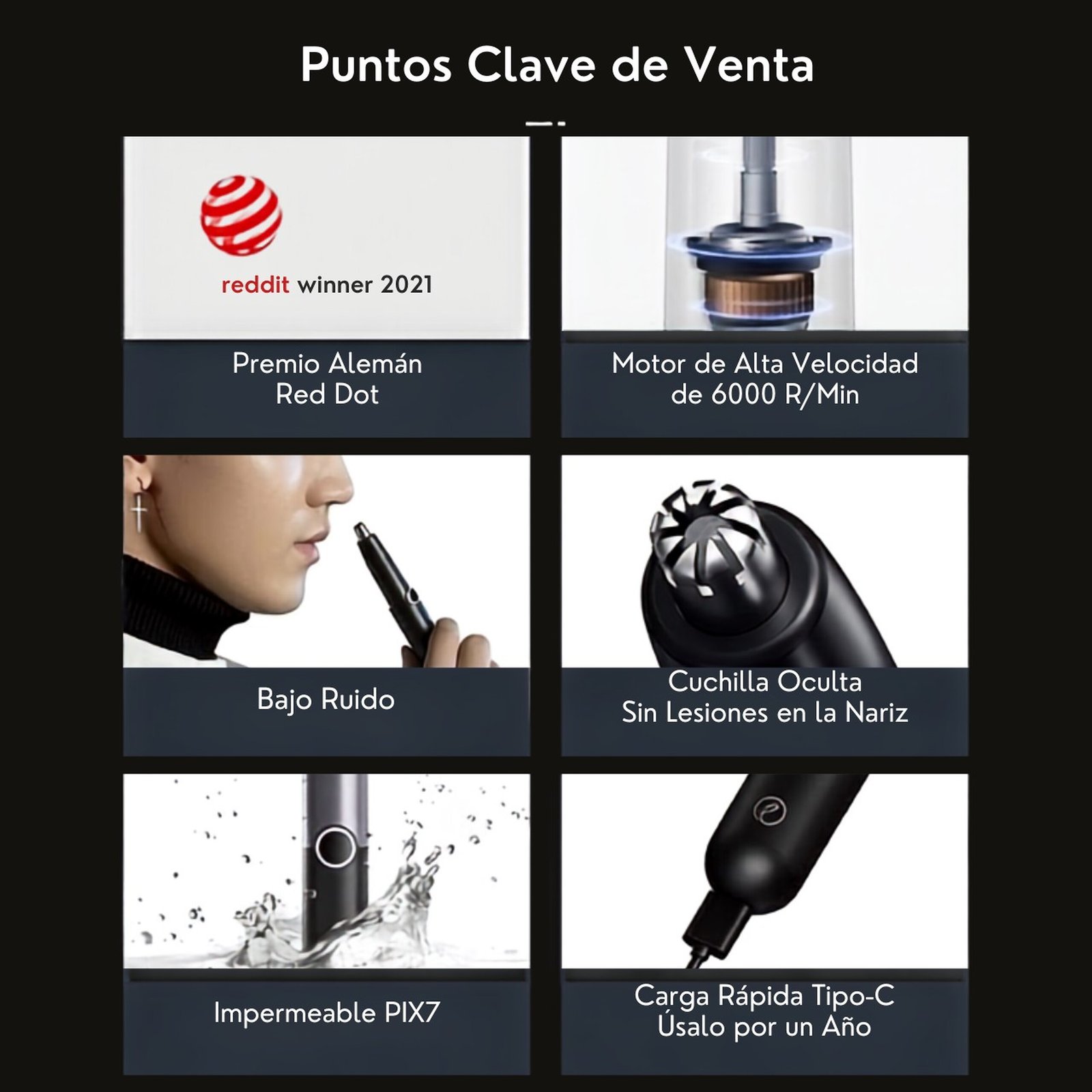 Recortadora Enchen de Orejas y Nariz Mocha N - Imagen 14