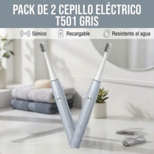 Pack: 2x Cepillo Electrico Enchen T501 - Gris.