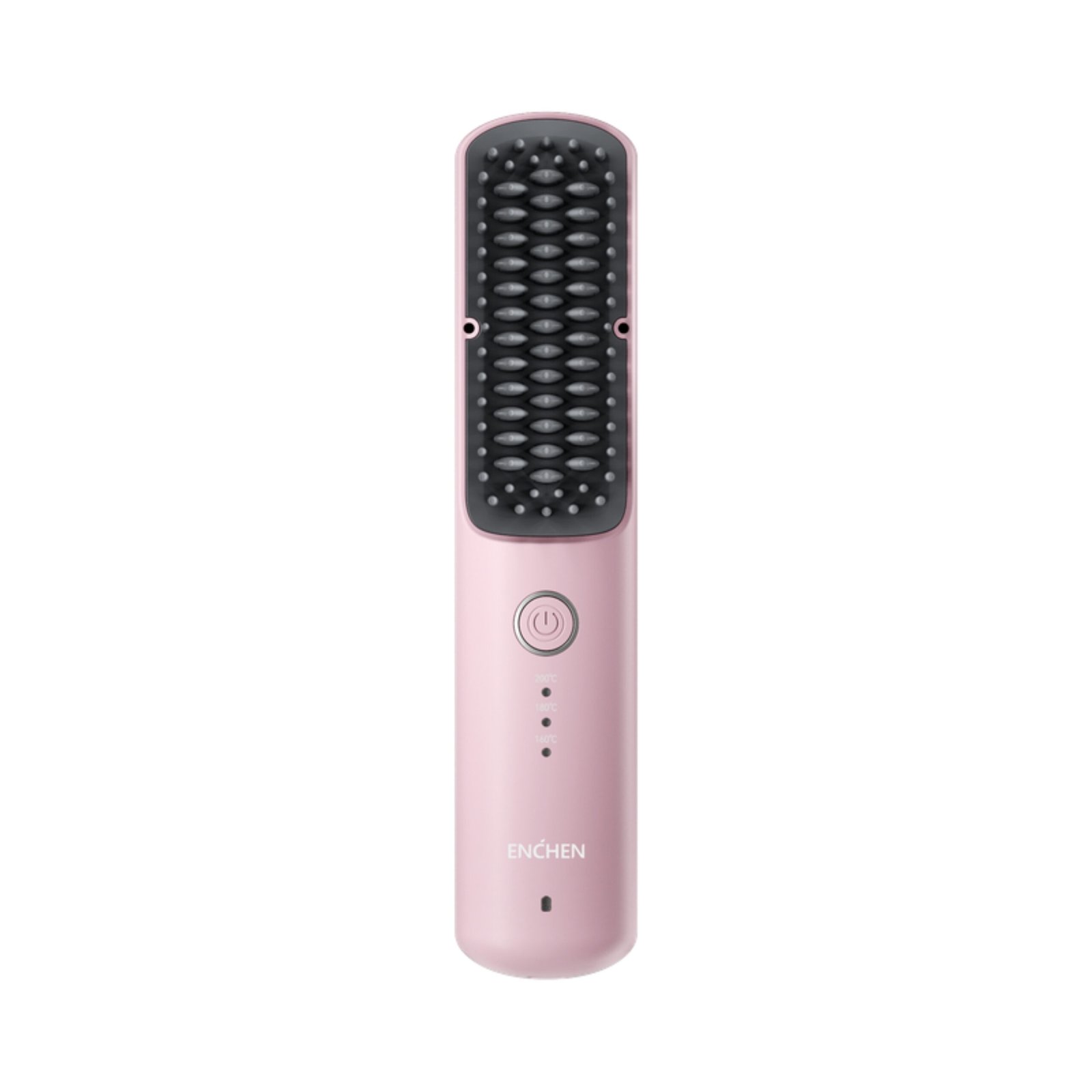 Peine alisador de cabello Enchen H6 - Rosado