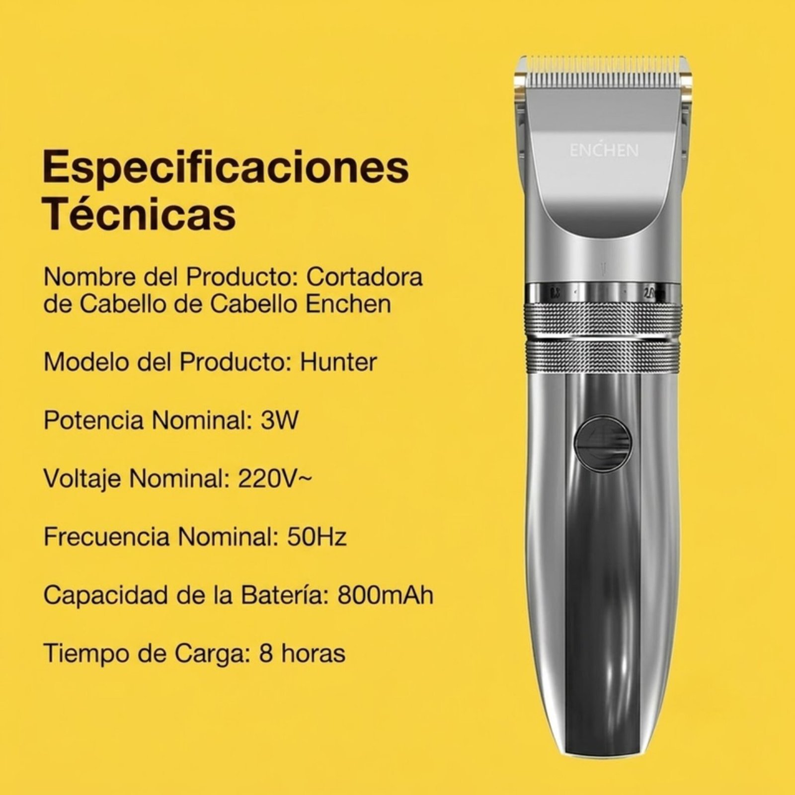 Cortadora Enchen Hunter - Imagen 2