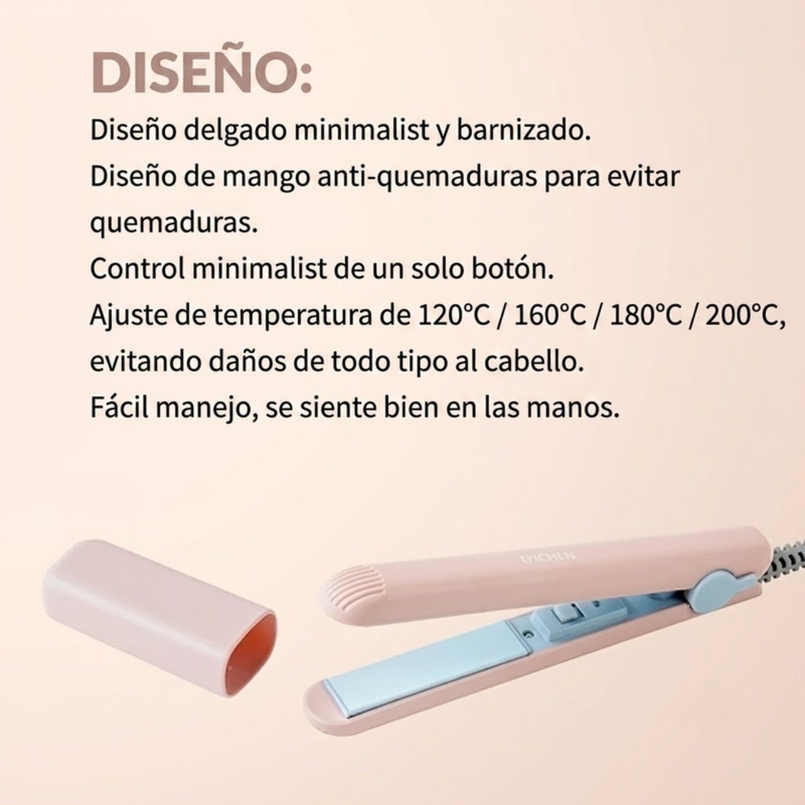 Mini Alisadora Enchen EH1002 - Imagen 5