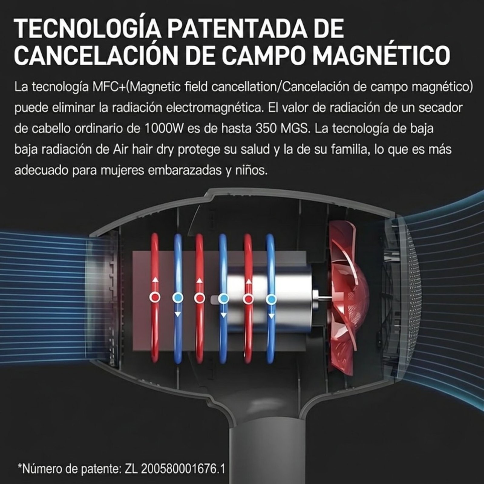 Secador de Cabello Enchen AIR PLUS - Imagen 5