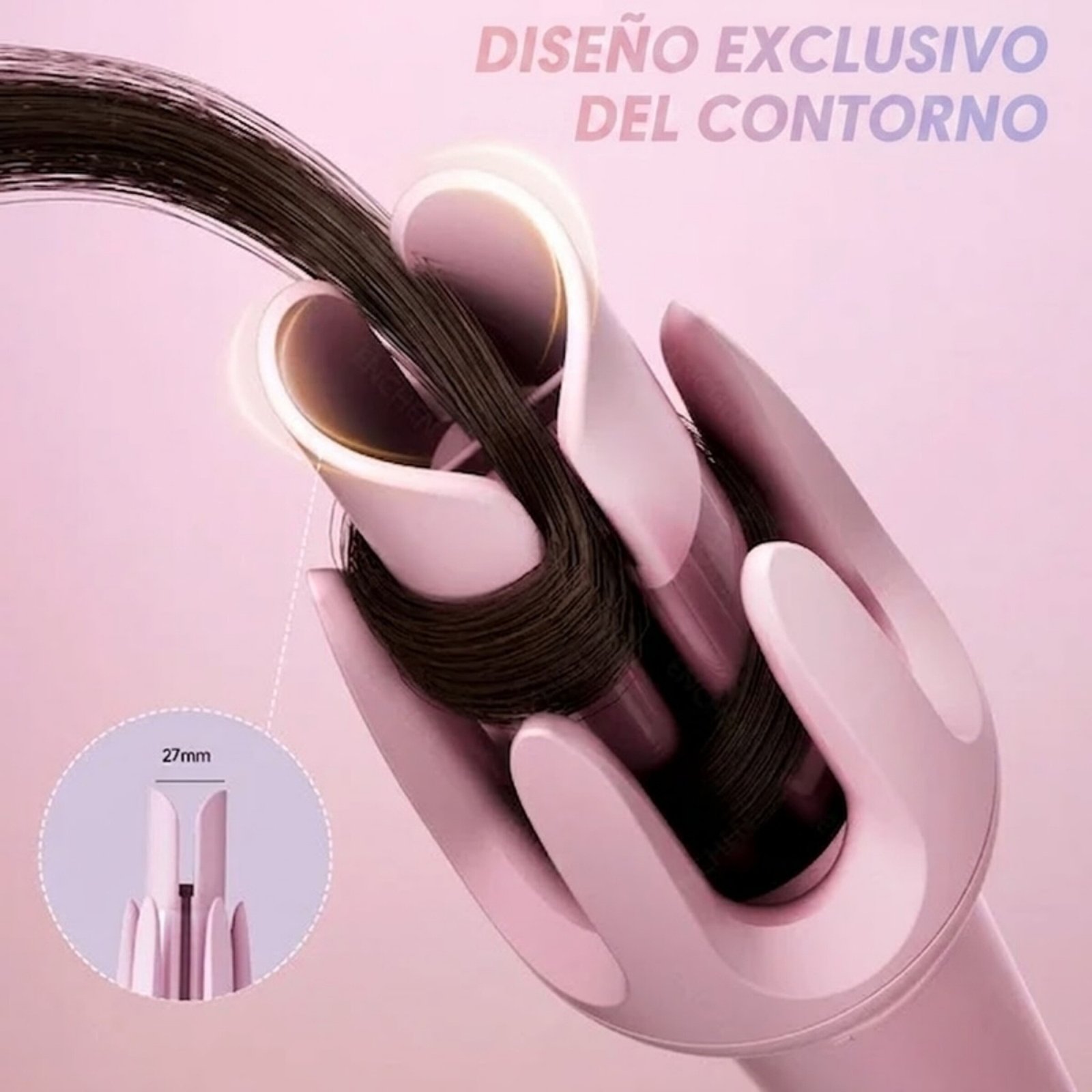 Rizador de Cabello Enchen H5 - Rosado - Imagen 7