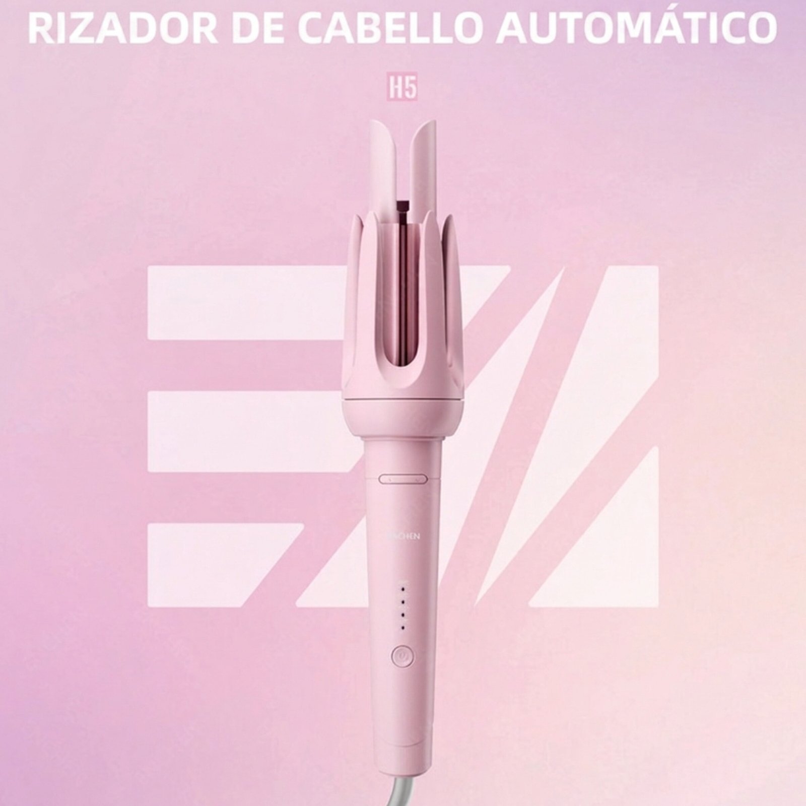 Rizador de Cabello Enchen H5 - Rosado - Imagen 2
